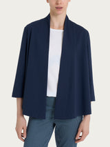 Cardigan aperto in Compact Light Blu Donna - Ragno
