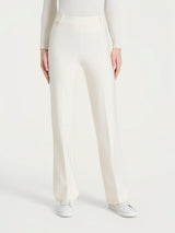 Pantalone ampio in Compact Bianchi Donna - Ragno