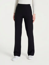 Pantalone ampio in Compact Neri Donna - Ragno
