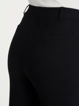 Pantalone ampio in Compact Neri Donna - Ragno