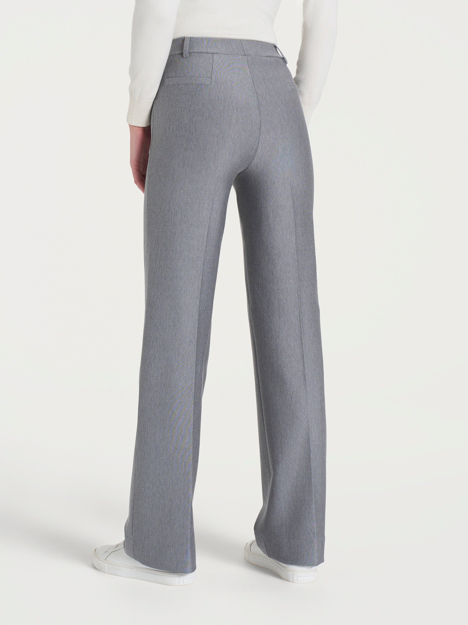 Pantalone ampio in Compact Neri Donna - Ragno