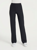 Pantalón ancho de Compact Negro para mujer - Ragno