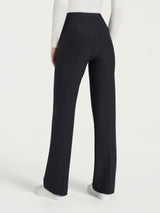 Pantalone ampio in Compact Neri Donna - Ragno