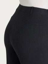 Pantalón ancho de Compact Negro para mujer - Ragno