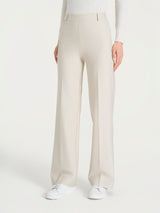 Pantalone ampio in Compact Bianchi Donna - Ragno