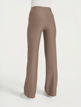 Pantalone ampio in Compact Marroni Donna - Ragno