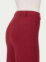 Pantalone ampio in Compact Rossi Donna - Ragno