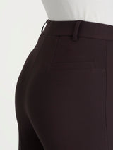 Pantalone ampio in Compact Marroni Donna - Ragno