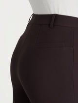 Pantalone ampio in Compact Marroni Donna - Ragno