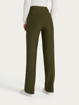 Pantalone ampio in Compact Verdi Donna - Ragno