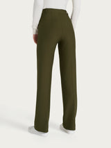 Pantalone ampio in Compact Verdi Donna - Ragno