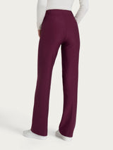 Pantalone ampio in Compact Viola Donna - Ragno