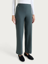 Pantalone ampio in Compact Grigi Donna - Ragno