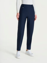 Pantalone a carota in Compact Blu Donna - Ragno