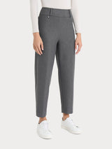 Pantalone a carota in Compact Neri Donna - Ragno