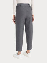 Pantalone a carota in Compact Neri Donna - Ragno