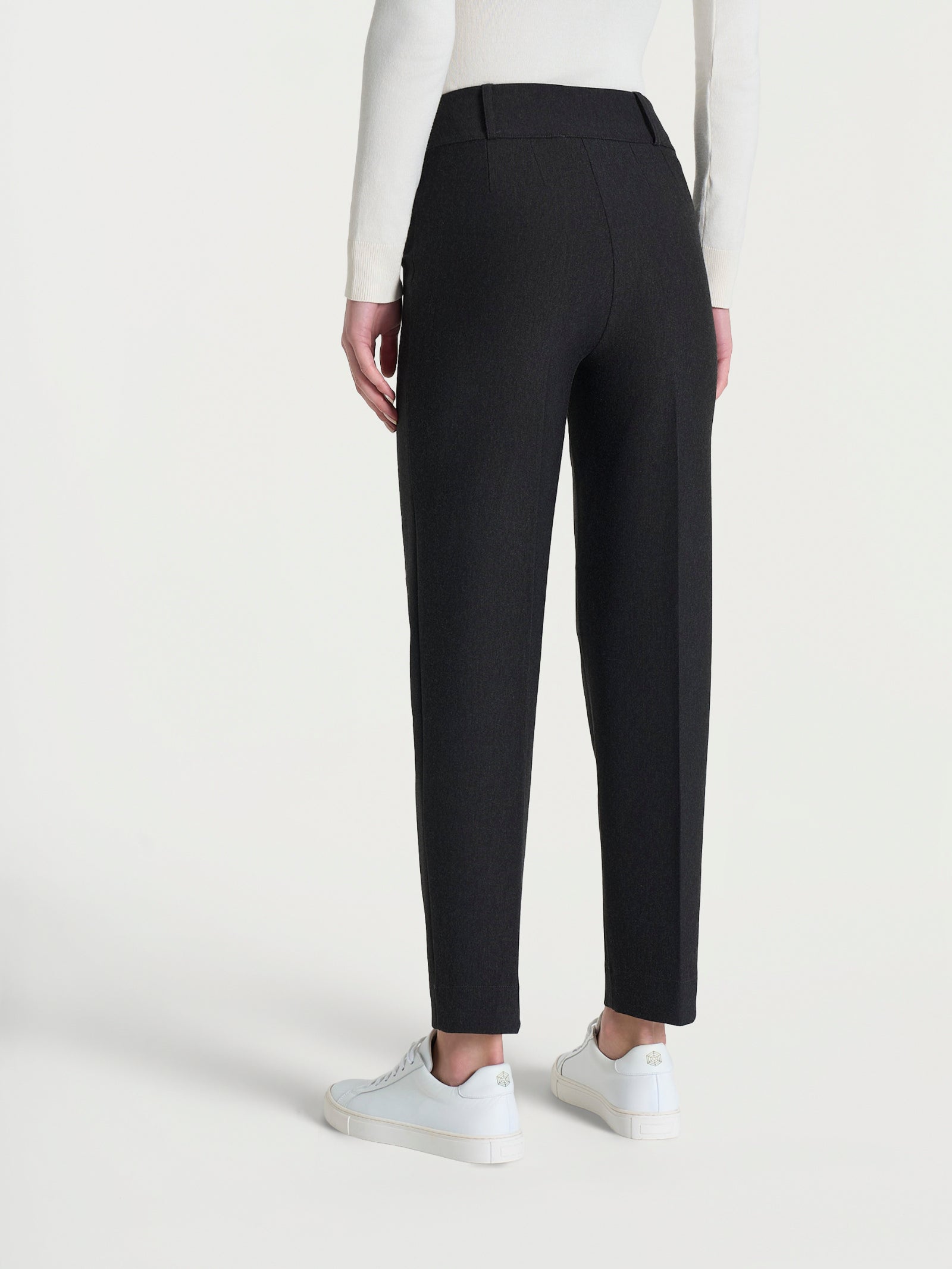 Pantalone a carota in Compact  Neri Donna - Ragno