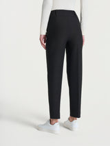 Pantalone a carota in Compact Neri Donna - Ragno