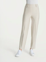 Pantalone a carota in Compact Bianchi Donna - Ragno