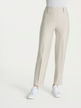 Pantalón carrot en tejido Compact de Bianchi Donna - Ragno