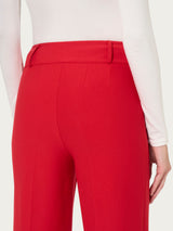 Pantalone a carota in Compact Rossi Donna - Ragno