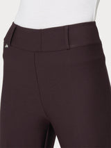 Pantalone a carota in Compact  Marroni Donna - Ragno