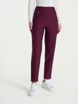 Pantalone a carota in Compact Viola Donna - Ragno