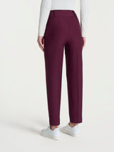 Pantalone a carota in Compact Viola Donna - Ragno