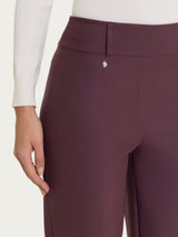 Karottenhose aus Compact, violett, für Damen – Ragno