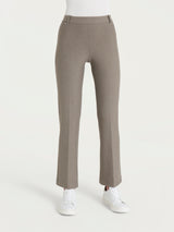 Pantalone flare alla caviglia in Compact Grigi Donna - Ragno