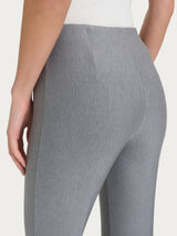 Pantalone a sigaretta con spacchetti in Compact Neri Donna - Ragno