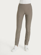 Pantalone a sigaretta con spacchetti in Compact Grigi Donna - Ragno