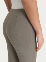Pantalone a sigaretta con spacchetti in Compact Grigi Donna - Ragno