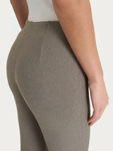 Pantalone a sigaretta con spacchetti in Compact Grigi Donna - Ragno