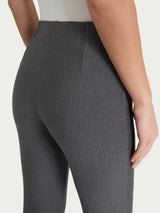 Pantalone a sigaretta con spacchetti in Compact Neri Donna - Ragno