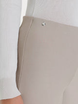 Pantalone a sigaretta con spacchetti in Compact Grigi Donna - Ragno