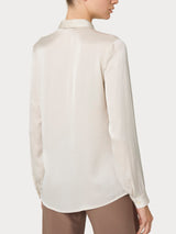Camicia in EcoSeta Bianchi Donna - Ragno