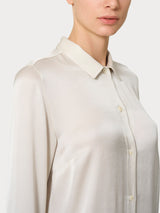 Camicia in EcoSeta Bianchi Donna - Ragno