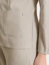 Blazer leggero con chiusura a due bottoni in Super Fresh Marroni Donna - Ragno