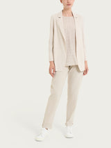 Blazer destrutturato in Super Fresh Bianchi Donna - Ragno