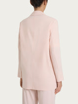 Blazer leggero destrutturato in Super Fresh Rosa Donna - Ragno