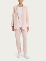 Blazer leggero destrutturato in Super Fresh Rosa Donna - Ragno