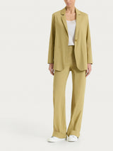 Blazer leggero destrutturato in Super Fresh Verdi Donna - Ragno