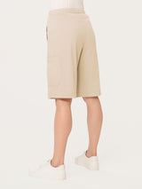 Pantalone corto Cargo in Super Fresh Bianchi Donna - Ragno