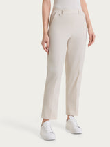 Pantalone a carota con tasche in Super Fresh Bianchi Donna - Ragno