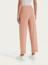 Pantalone a carota con tasche in Super Fresh Arancioni Donna - Ragno