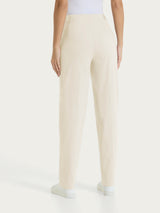 Pantalone a carota con tasche in Super Fresh Bianchi Donna - Ragno