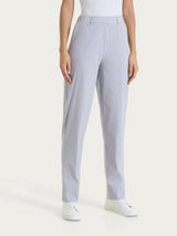 Pantalone a carota con tasche in Super Fresh Grigi Donna - Ragno