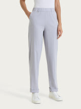 Pantalone a carota con tasche in Super Fresh Grigi Donna - Ragno