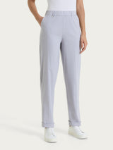 Pantalone a carota con tasche in Super Fresh Grigi Donna - Ragno